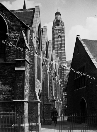 WESTMINSTER CATHEDRAL FROM ASHLEY PLACE